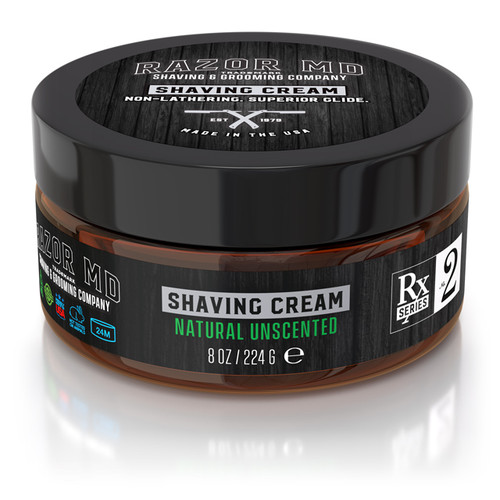 RAZOR MD - Shaving - Shaving Cream - Natural Unscented 224g RAZOR MD - Shaving - Shaving Cream - Natural Unscented 224g