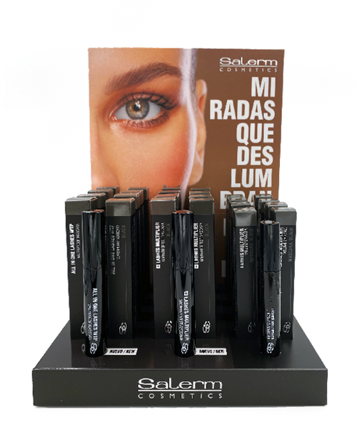 SALERM COSMETICS - Dazzling Mascara Full Display Placement