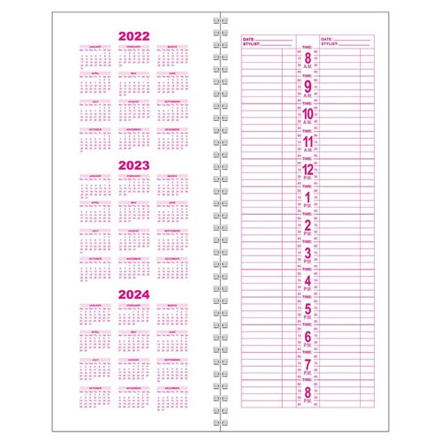 DATELINE IMPORTS - 2 Column Appointment Book