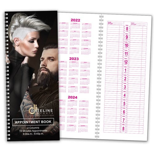 DATELINE IMPORTS - 2 Column Appointment Book