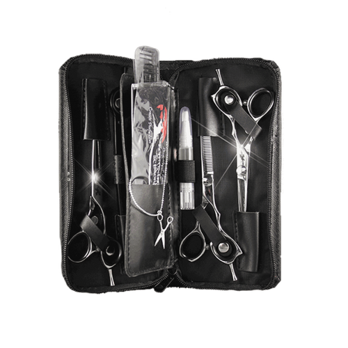 ZEN MASTER SCISSORS - Student Scissor Kit –  Polished Silver - Right Hand
