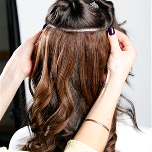 ANGEL EXTENSIONS - Clip In Ruby 7 Piece Set - Dark Colours