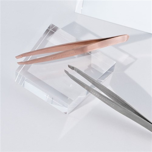 TWEEZERMAN - Stirling Silver Slant Tweezer