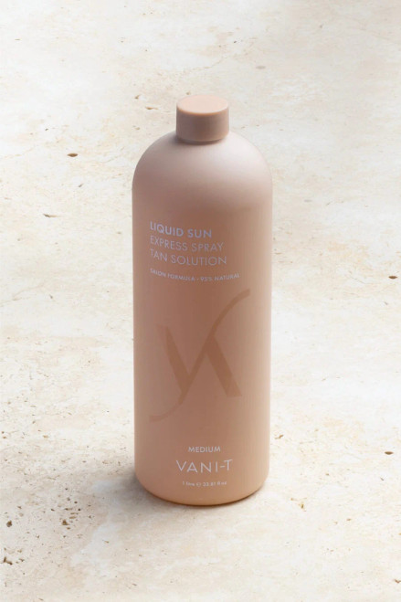 VANI-T - Liquid Sun Express Spray Tan Solution - Medium 1000ml VANI-T - Liquid Sun Express Spray Tan Solution - Medium 1000ml