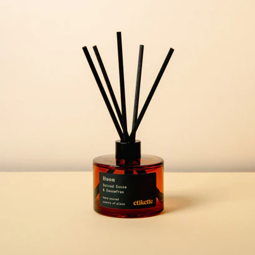 ETIKETTE - Heartlands Collection - Huon in Spiced Cocoa & Sassafras Range