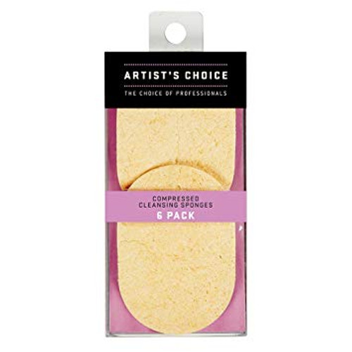 ARTIST'S CHOICE - Compressed Cleansing Sponges - 2 Pack
