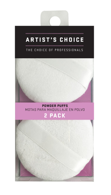 ARTIST'S CHOICE - Powder Puffs - 2 Pack