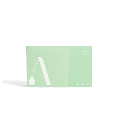 AZURE TAN - G-Strings - Black 50pk