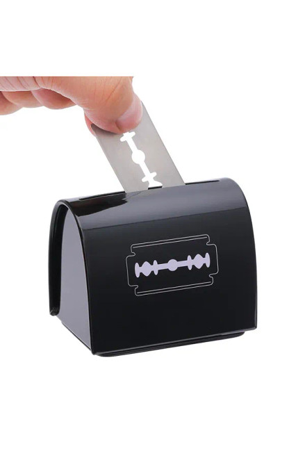 SALON COSMETICS - Safety Razor Blade Disposal Case