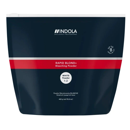 INDOLA - Rapid Blonde+ White Bleaching Powder 450g