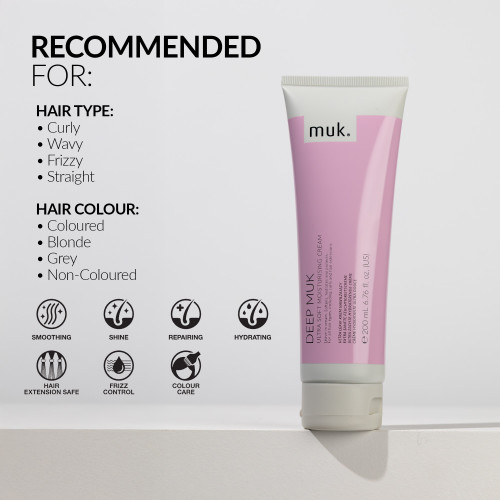 MUK HAIRCARE - Deep Muk Ultra Soft Moisturising Cream 200ml