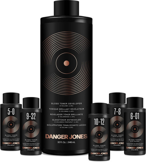 DANGER JONES - Gloss Toner with Bonder Demi-Permanent Hair Colour - EXCLUSIVE OFFER!