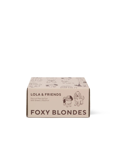 FOXY BLONDES - Pre-Cut 27cm Pop Up Foil - Lola & Friends