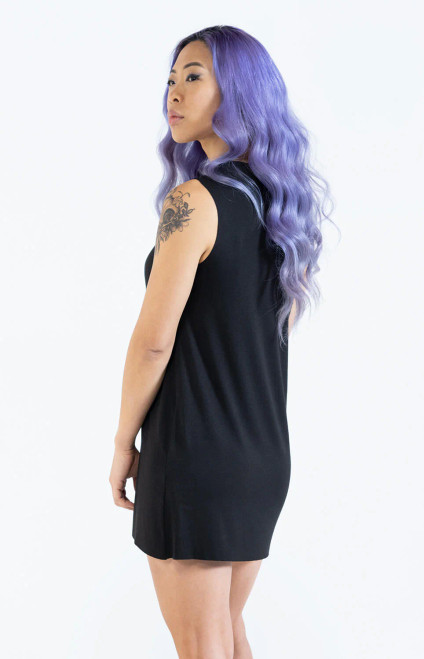 DANGER JONES - Vinyl Tank Dress - Medium
