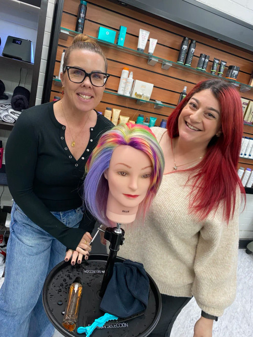 DANGER JONES - Education - Vivid Hair Paint HANDS-ON Masterclass with Haley Edwards @ivoryrosehair