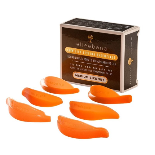 ELLEEBANA - Lash Styling Shields - Medium Size Set