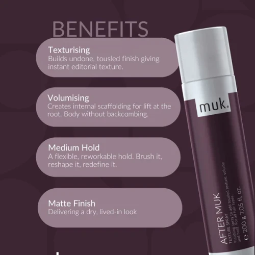 MUK HAIRCARE - After Muk Texturising Spray 200g