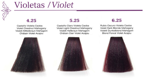 KEYRA - Permanent Color with Keratin 100ml - Violet Shades