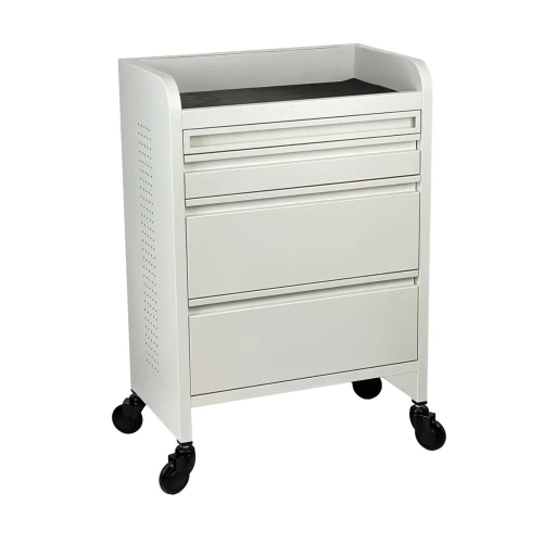 JOIKEN - Trolley - Fusion Plus - White with Click N Clean Castor Wheels