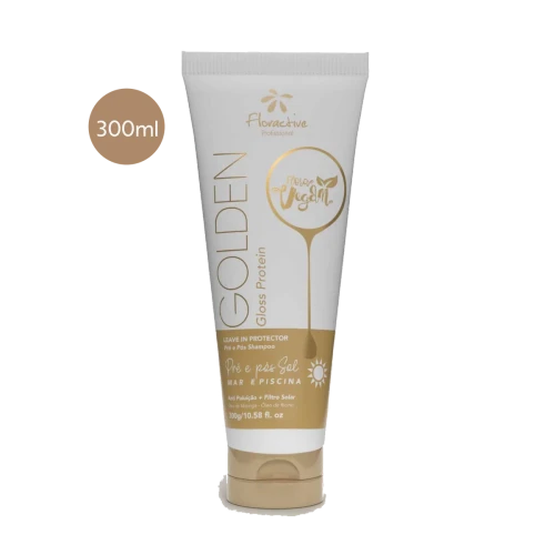 FLORACTIVE - Golden Gloss Protein Home Care - Leave-In Treatment 300ml
