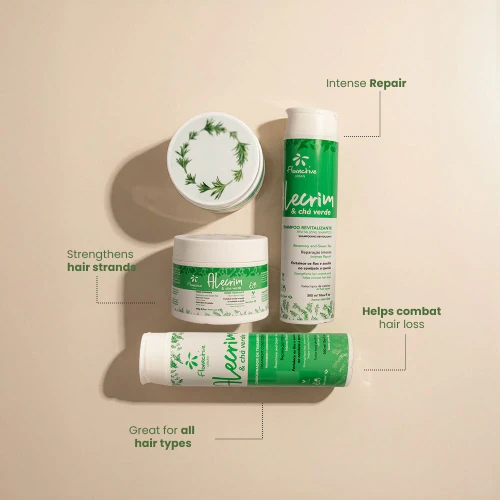 FLORACTIVE - Urban Line - Rosemary & Green Tea | Revitalizing Shampoo 300ml