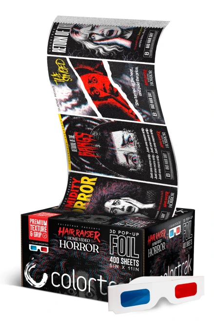 COLORTRAK - Hair Raiser 3D Pop-Up Foil - Bundle -  SAVE 15%