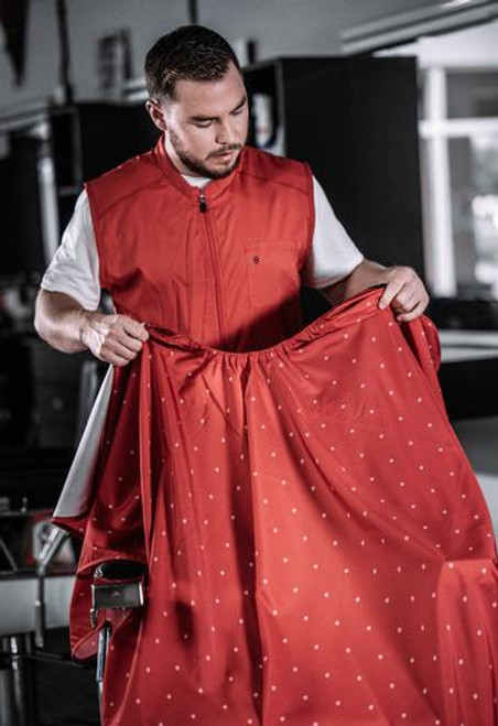 BARBER STRONG - The Barber Vest - Red