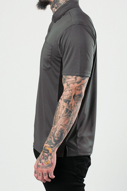 BARBER STRONG - The Barber Polo - Gunmetal Grey