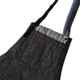 COLORTRAK - The "So Miami" Collection - The Lincoln Black Denim Apron