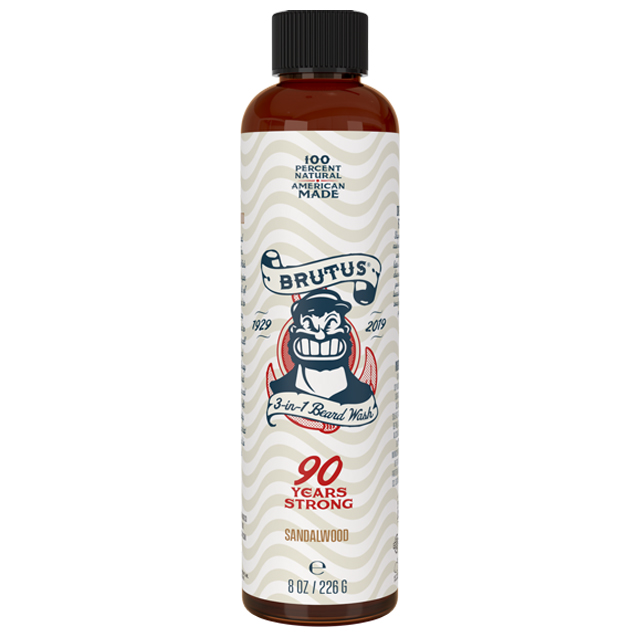 Popeye Washing POPEYE - Brutus 3-in-1 Beard Wash 226g - Salon Cosmetics