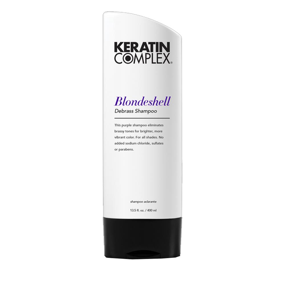 KERATIN COMPLEX Blondeshell Debrass Shampoo 400ml Salon Cosmetics