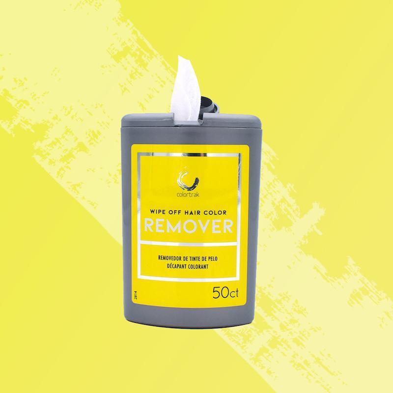 COLORTRAK Wipe Off Hair Color Remover Towelette 50 Ct Salon Cosmetics