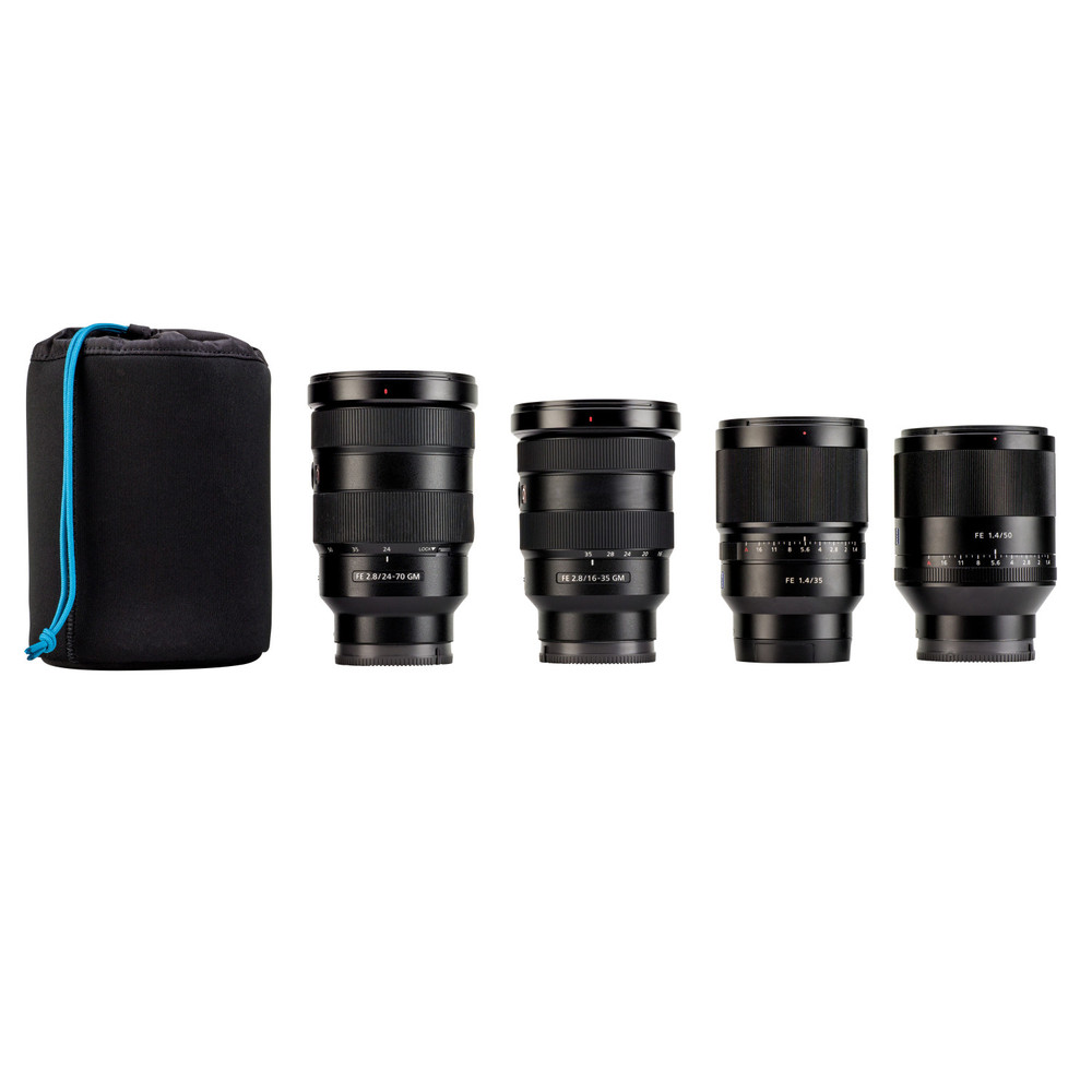 Tenba Tools Soft Lens Pouch 6x4.5 in. (15x11 cm) - Black