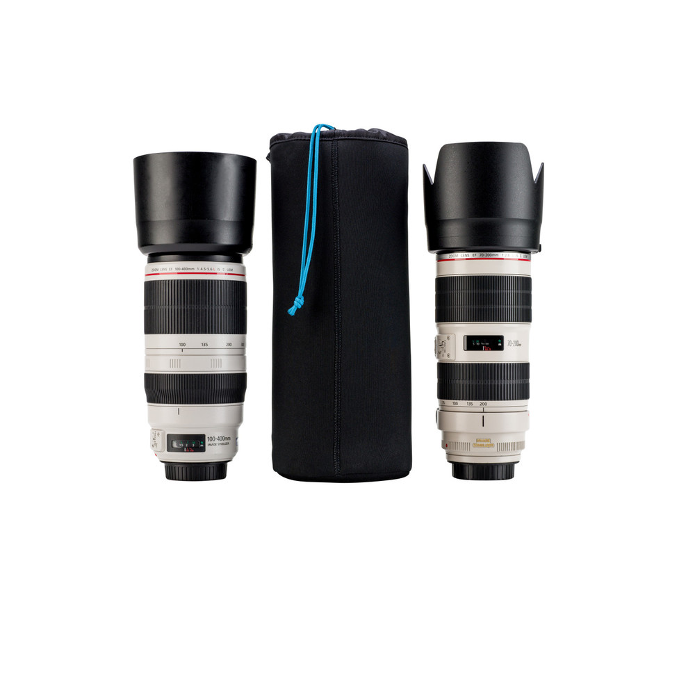 Tenba Tools Soft Lens Pouch 12x5 in. (30x13 cm) - Black