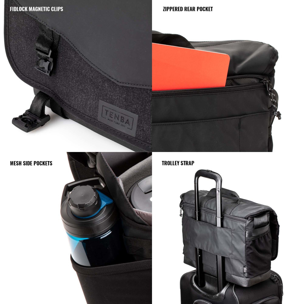 Tenba DNA 16 Pro Messenger Bag  Black