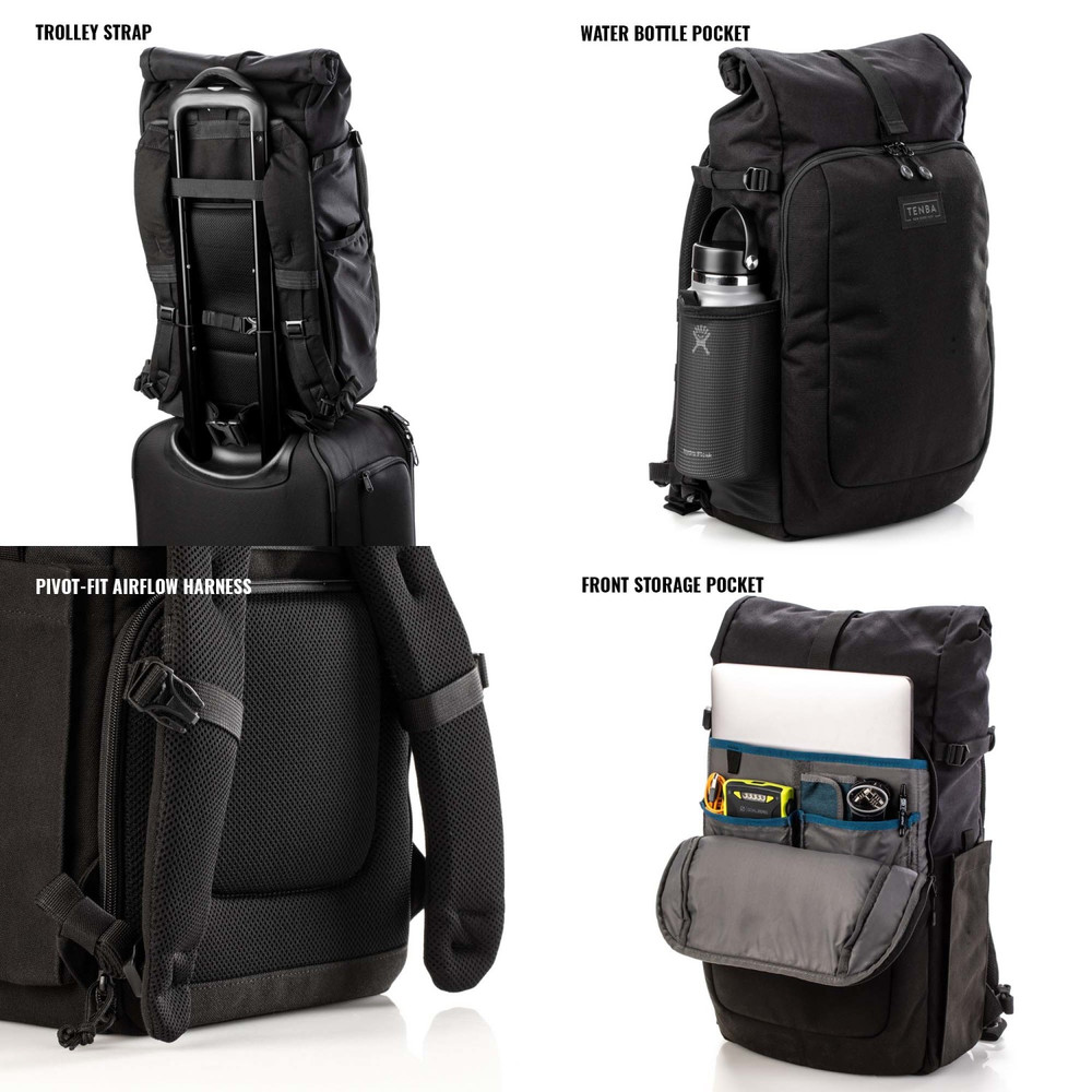 Fulton v2 16L Rucksack schwarz | Tenba