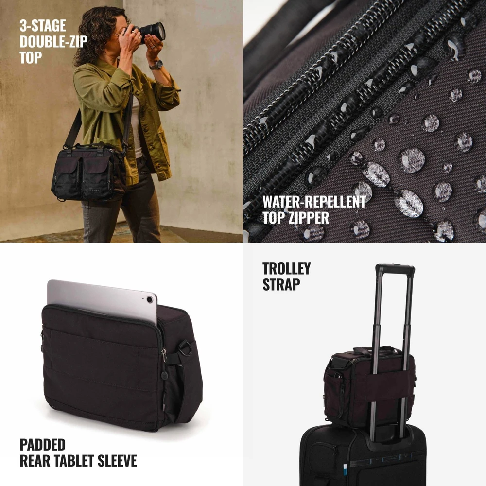 Tenba DNA v2 Shoulder Bag 10 - Black