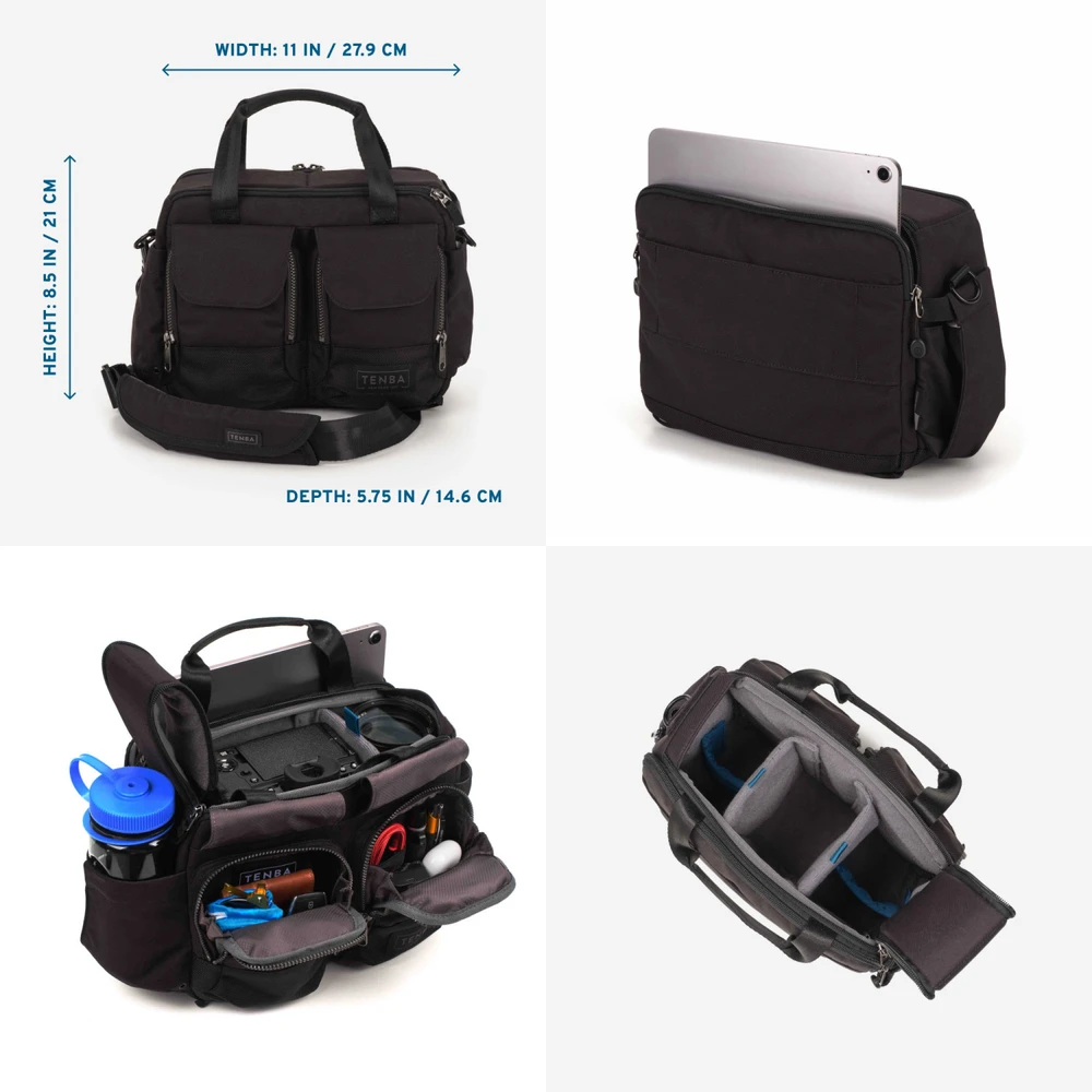 Tenba DNA v2 Shoulder Bag 10 - Black