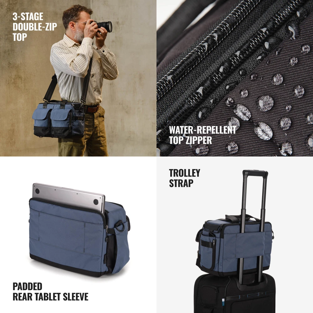 Tenba DNA v2 Shoulder Bag 14 - Blue