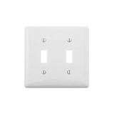 Hubbell Wiring Device-Kellems NP2W Wallplate