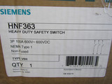 Siemens HNF363 Single Throw Safety Switch
