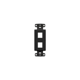Hubbell Wiring Device-Kellems NS612BK Wallplate Decorator Frame Hubbell Wiring Device-Kellems NS612BK Wallplate Decorator Frame
