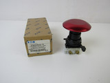 Eaton E34GDBJ2-1X Pushbuttons Non-Illuminated 1NO 1NC 2 Position Red Push/Pull Maintained Jumbo Mushroom Head