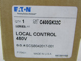 Eaton C400GK32C Contact Blocks and Other Accessories Selector Switch Kit 480V