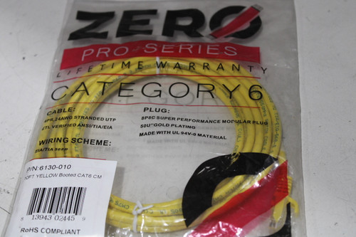 ZERO 6130-010 Wire/Cable/Cord