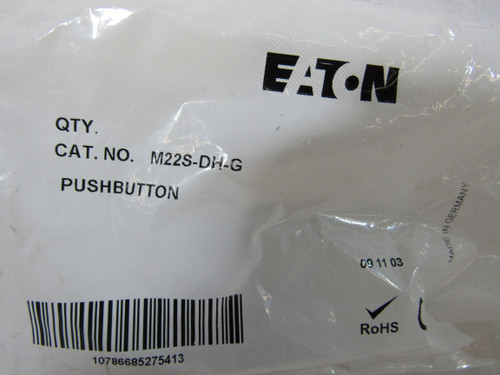 Eaton M22S-DH-G Pushbuttons Eaton M22S-DH-G Pushbuttons
