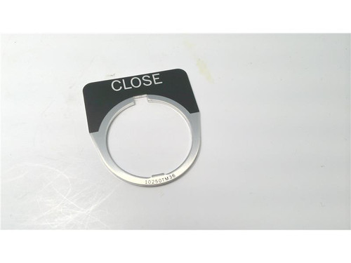 Eaton 10250TM11 Pushbutton Legend Plate (Repackaged) Eaton 10250TM11 Pushbutton Legend Plate (Repackaged)