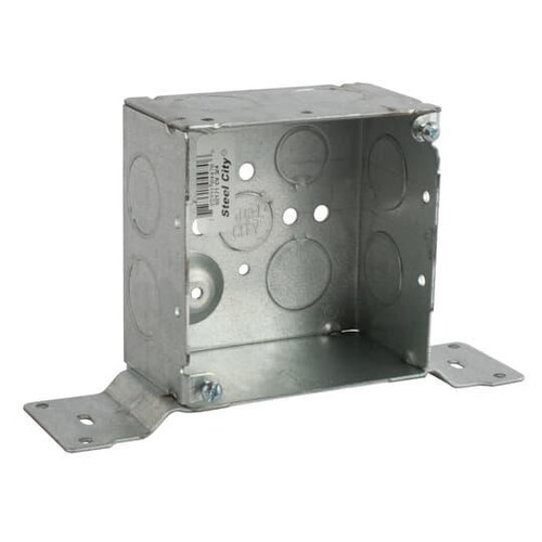 Steel City 52171-CV-3/4 Electrical Square Box (Repackaged) Steel City 52171-CV-3/4 Electrical Square Box (Repackaged)