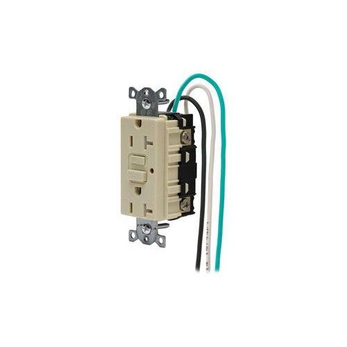 Hubbell Wiring Device-Kellems GFTR20I GFCI Receptacle Hubbell Wiring Device-Kellems GFTR20I GFCI Receptacle