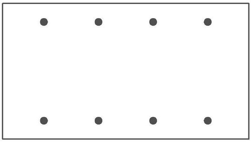 Mulberry Metal Products 97154 Wallplate